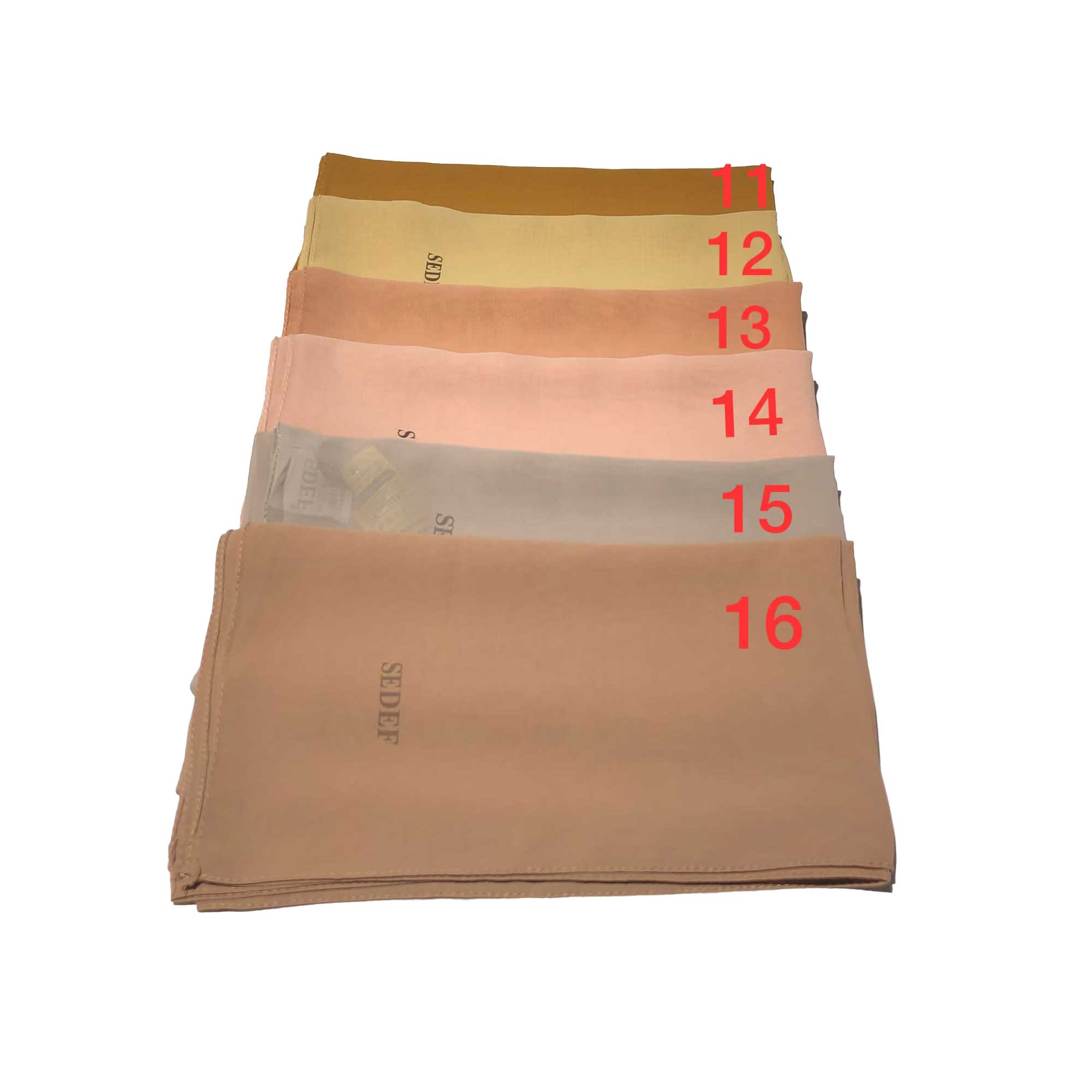 110x110 Şifon Şal - 11-16 Renk Grubu | AyleModa