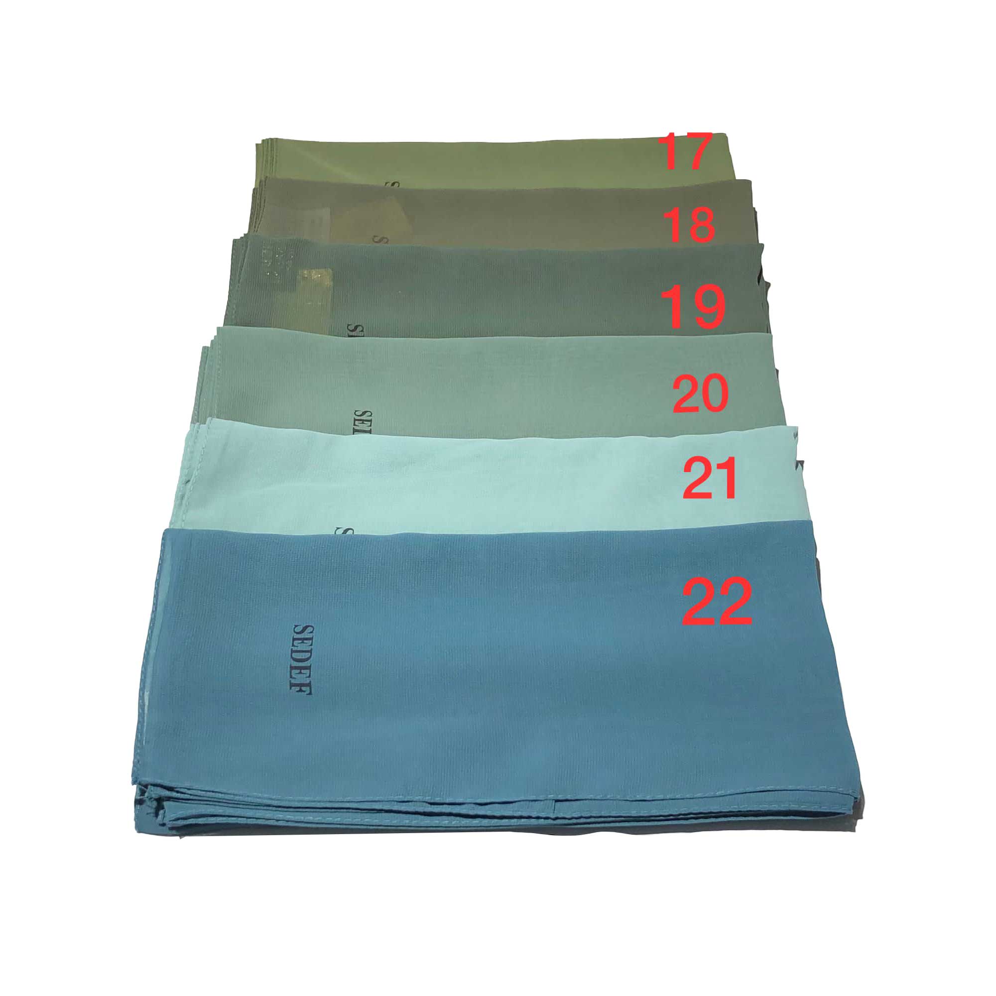 110x110 Şifon Şal - 17-22 Renk Grubu | AyleModa