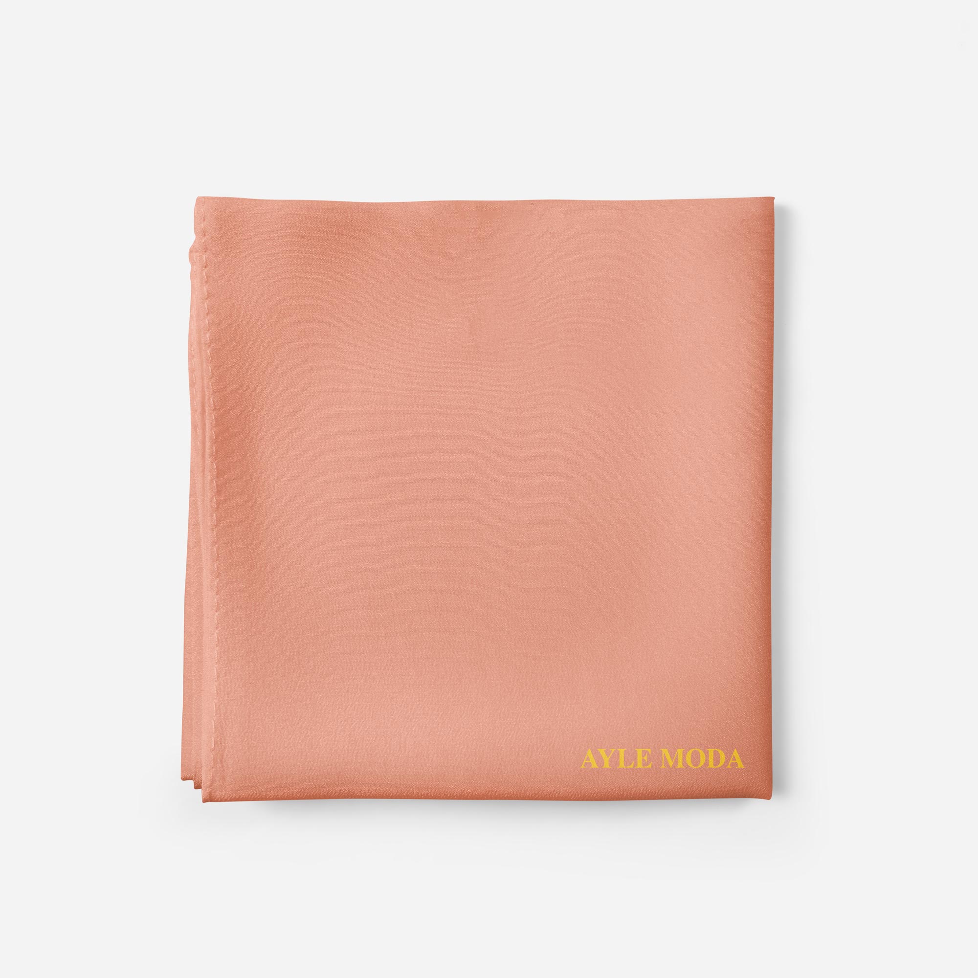 Yavruağzı Rengi Şifon Şal 72x200 | AyleModa