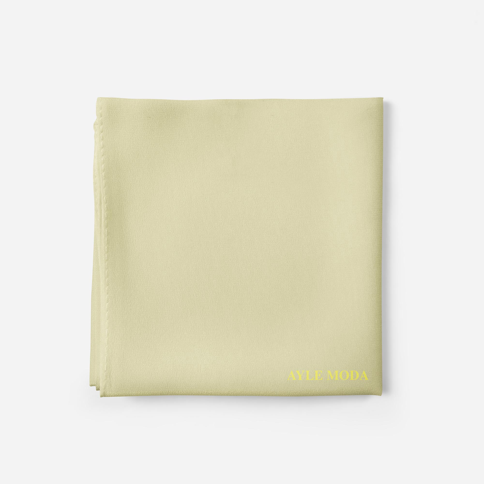 Light Haki Şifon Şal 72x200