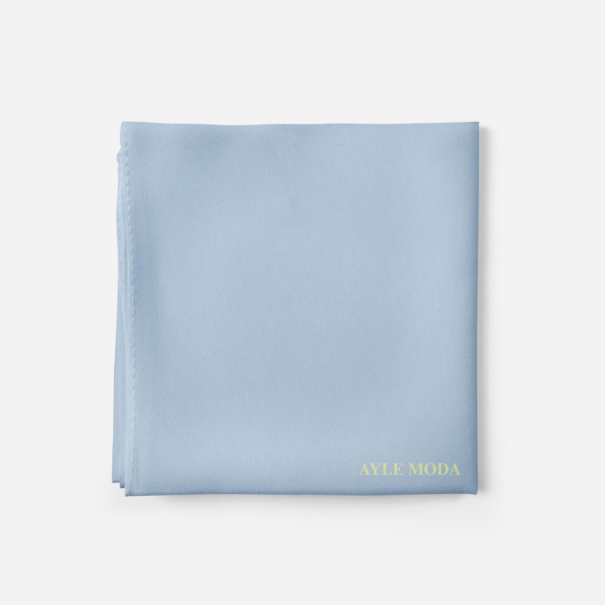 Bebe Mavisi Şifon Şal 72x200 | AyleModa