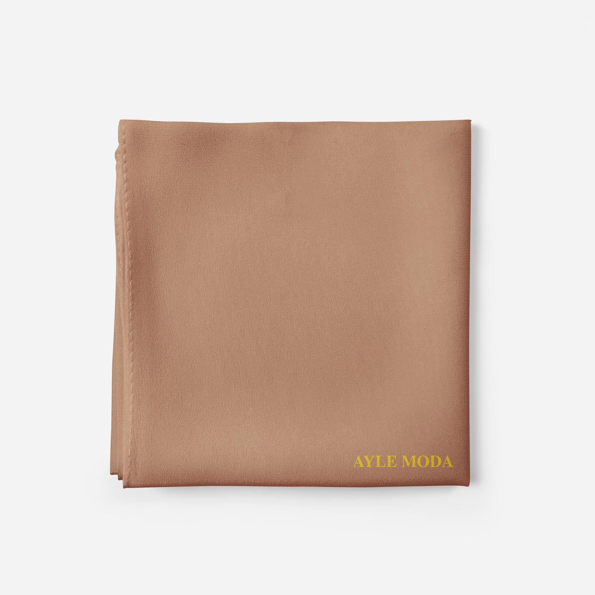 Bakır Rengi Şifon Şal 72x200 | AyleModa