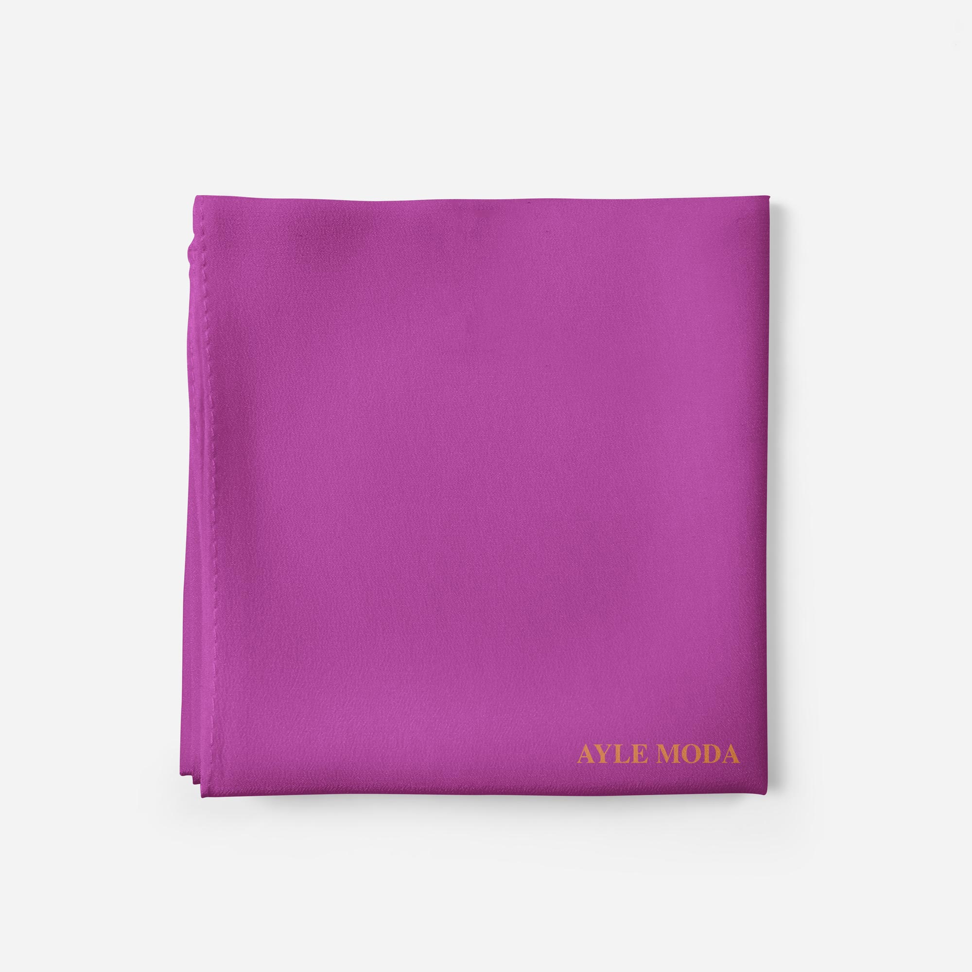 Kırmızı Menekşe Şifon Şal 72x200 | AyleModa