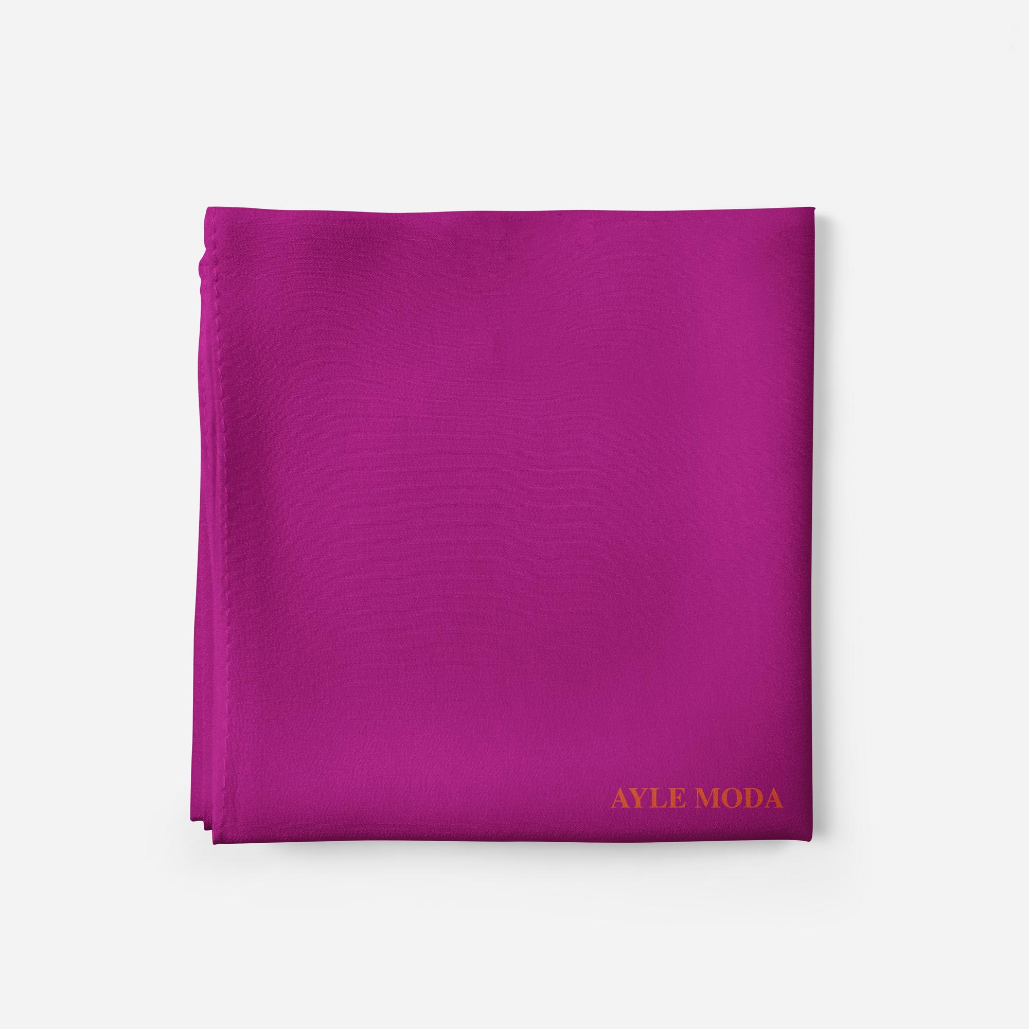 Fuşya Şifon Şal 72x200 | AyleModa