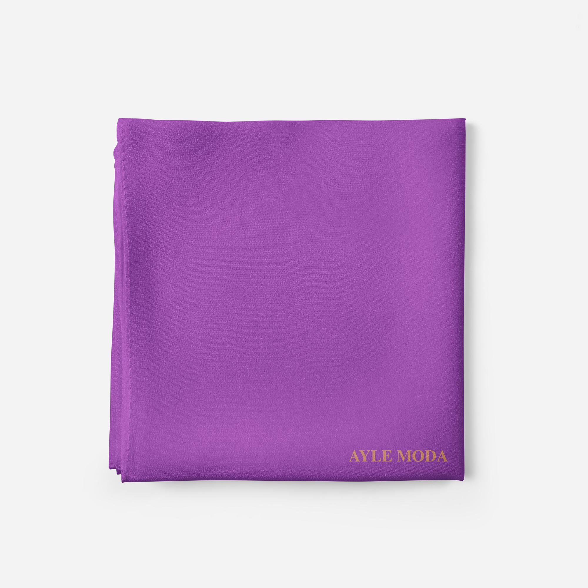 Açık Lila Şifon Şal 72x200 | AyleModa