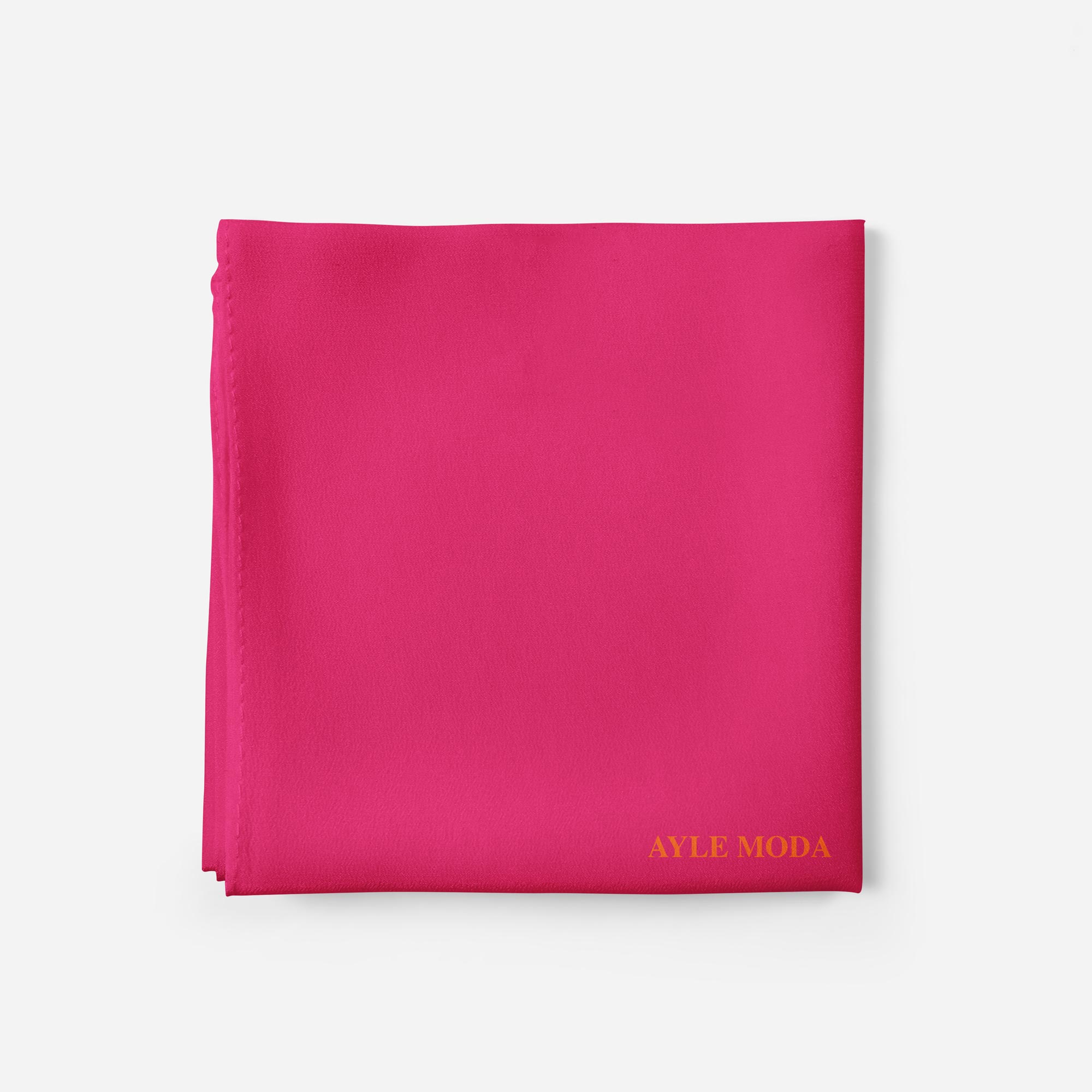 Şeker Pembesi Şifon Şal 72x200 | AyleModa