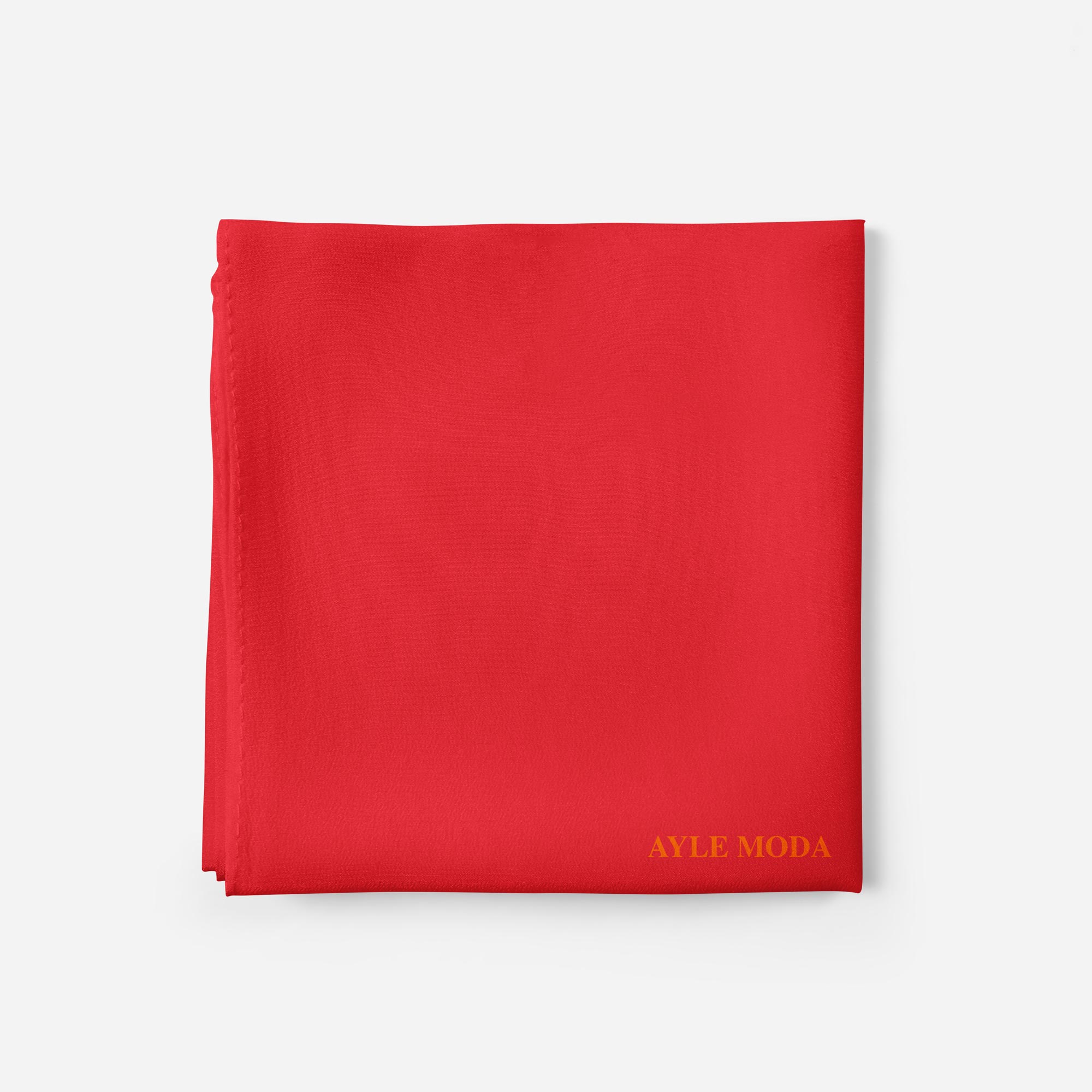 Kiraz Rengi Şifon Şal 72x200 | AyleModa