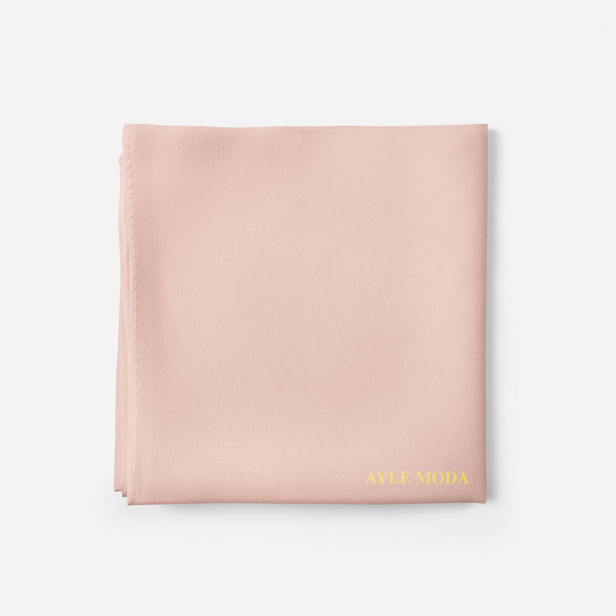 Çay Gülü Pembesi Şifon Şal 150x150