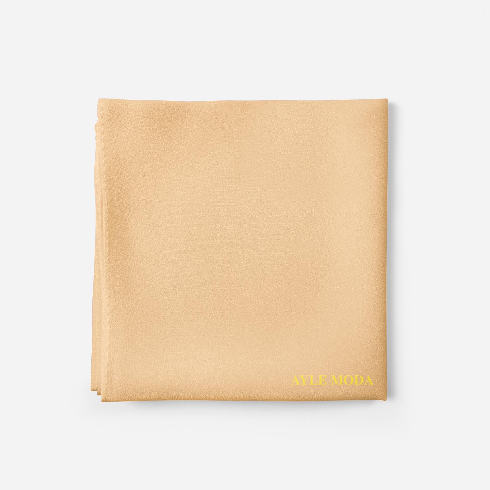 Şeftali Rengi Şifon Şal 72x200 | AyleModa