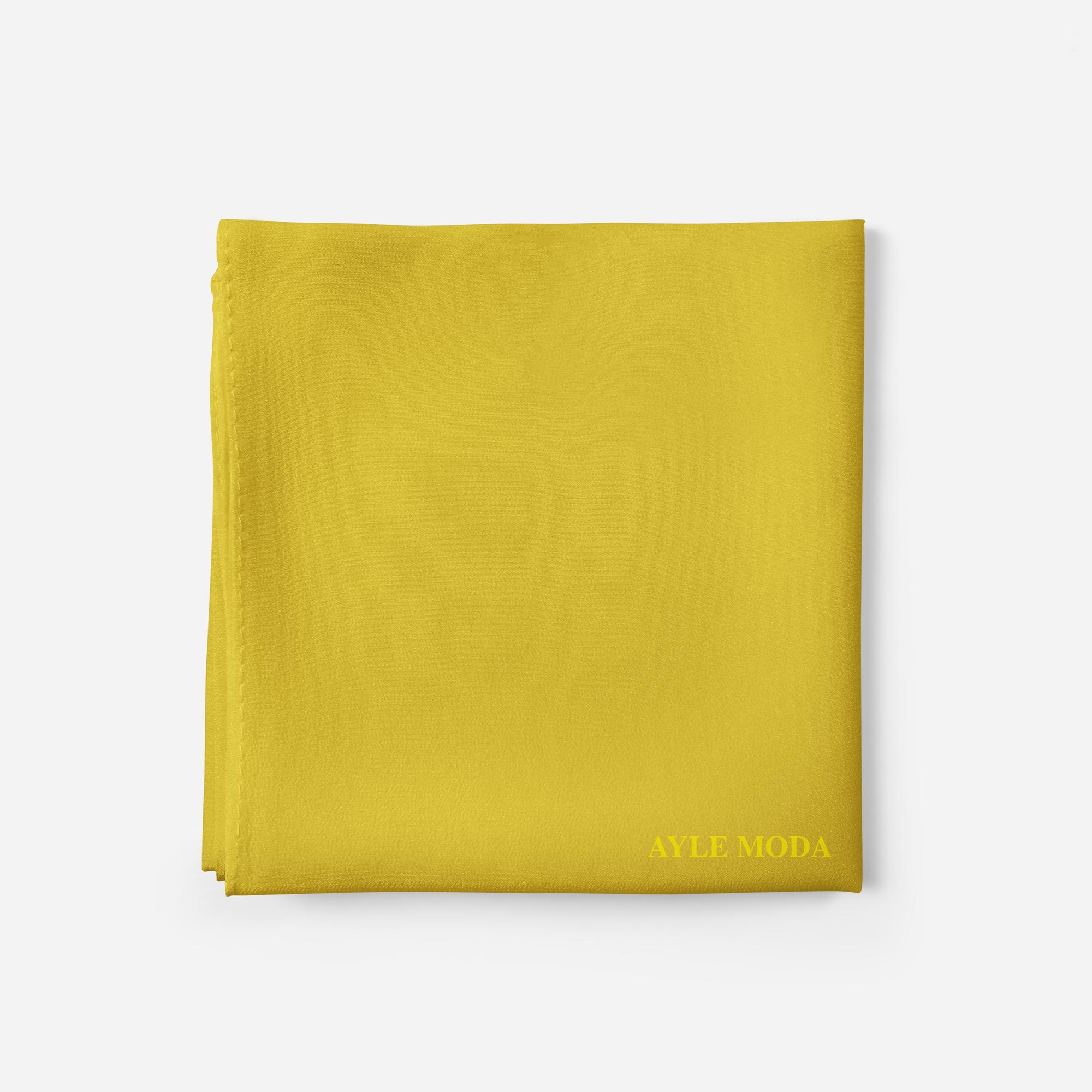 Limon Sarısı Şifon Şal