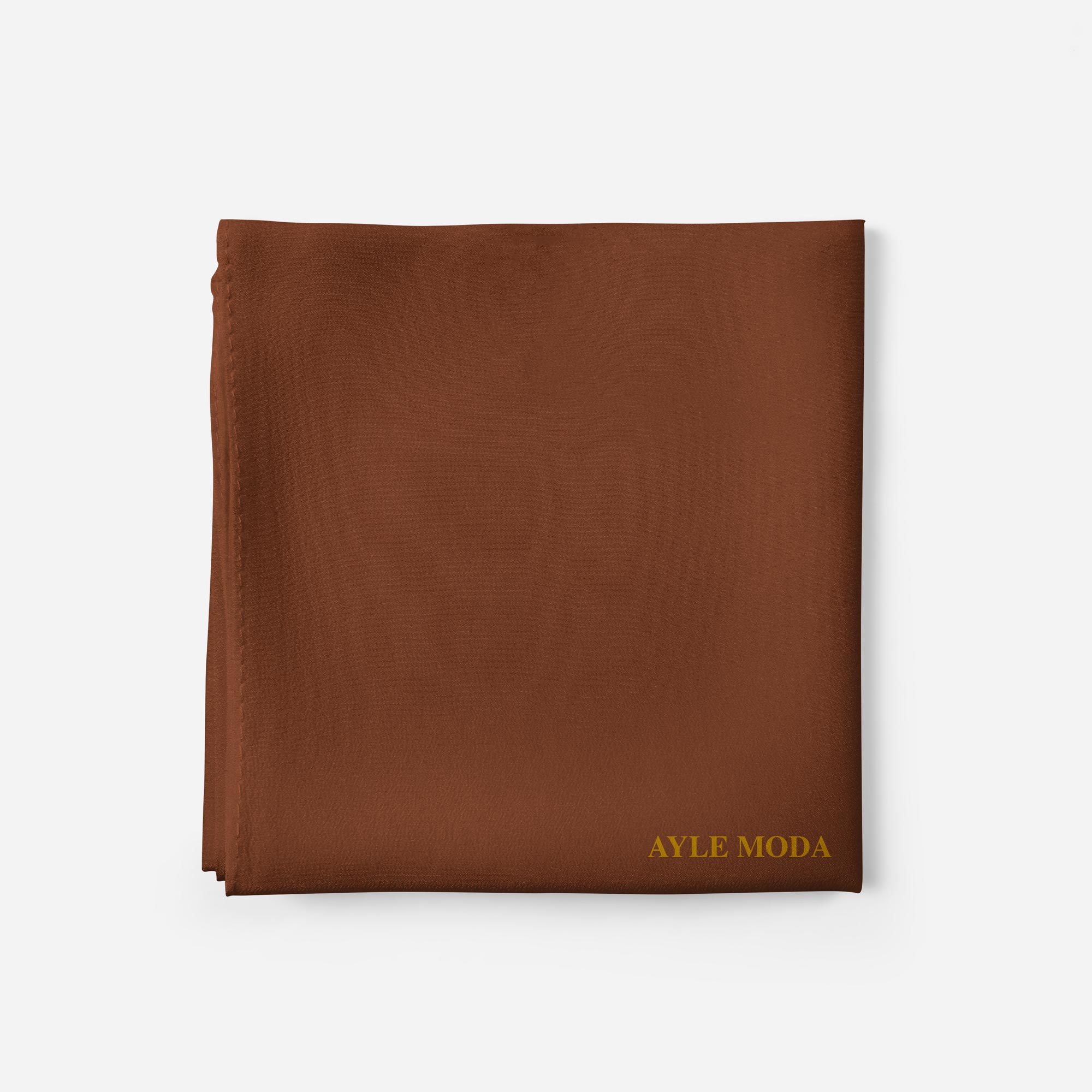 Koyu Tenne Şifon Şal 72x200 | AyleModa