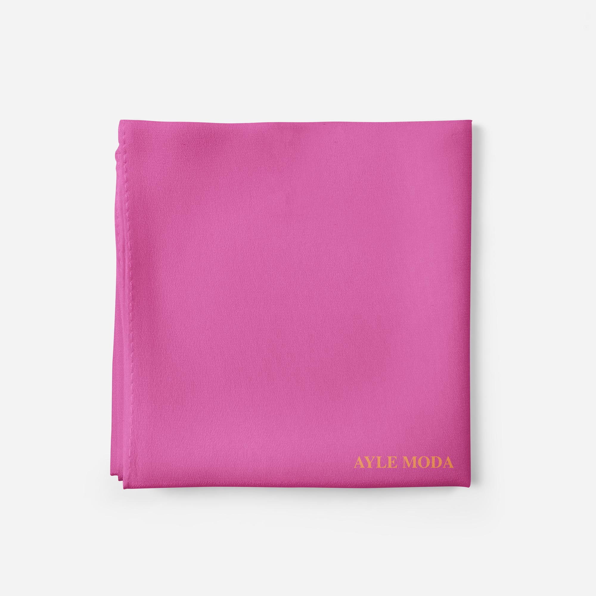 Sıcak Pembe Şifon Şal 72x200 | AyleModa