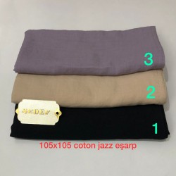 Coton Jazz Eşarp 105x105 - 1-3