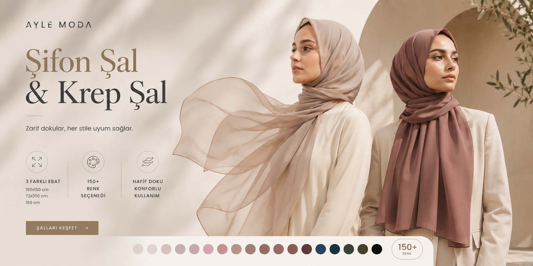 AyleModa Şal ve Eşarp Koleksiyonu
